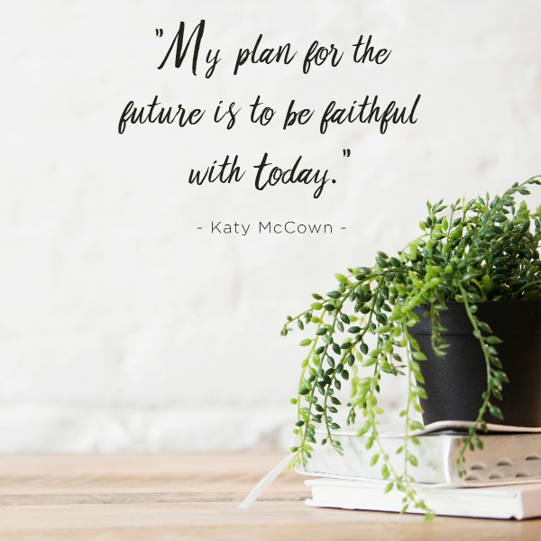 The Best Plan for the Future {and a free printable}