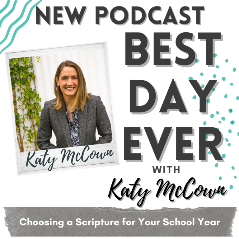 Choosing a Scripture for Your School Year