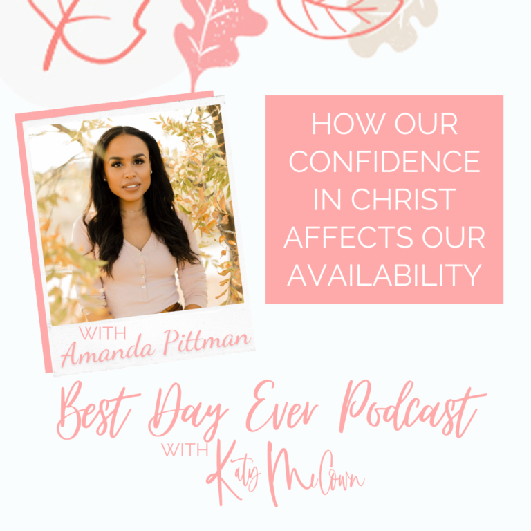 How Our Confidence in Christ Affects Our Availability