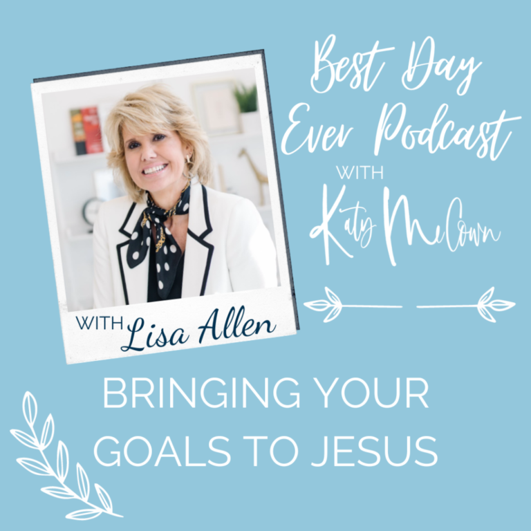 Bringing Your Goals To Jesus