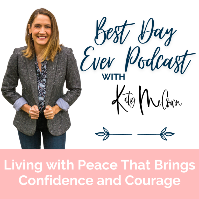 Living in Peace that Brings Confidence and Courage